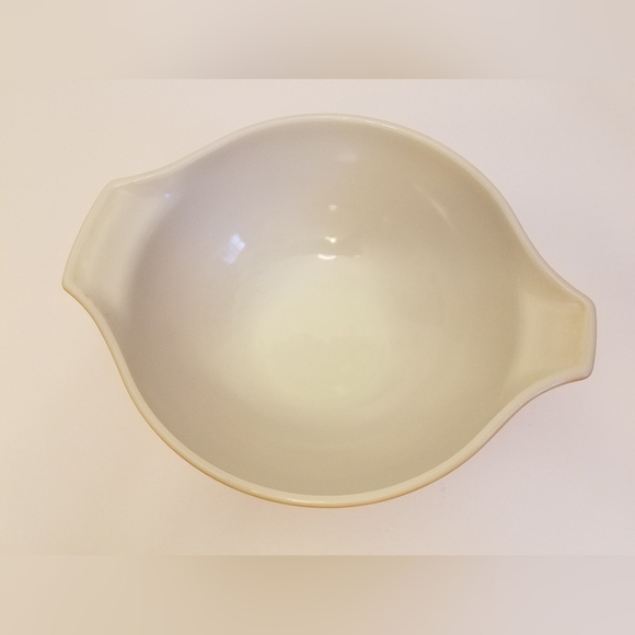 Set of 2 Pyrex Nesting Mixing  Bowls Woodland Cinderella 443 441 Tan - Picture 7 of 16